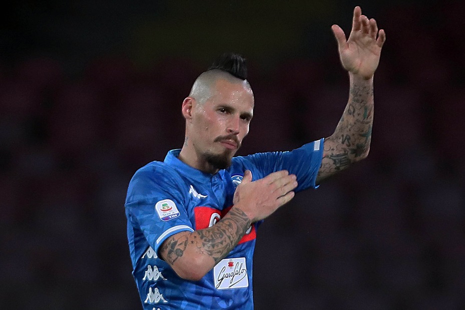 I 12 Napoli di Hamsik