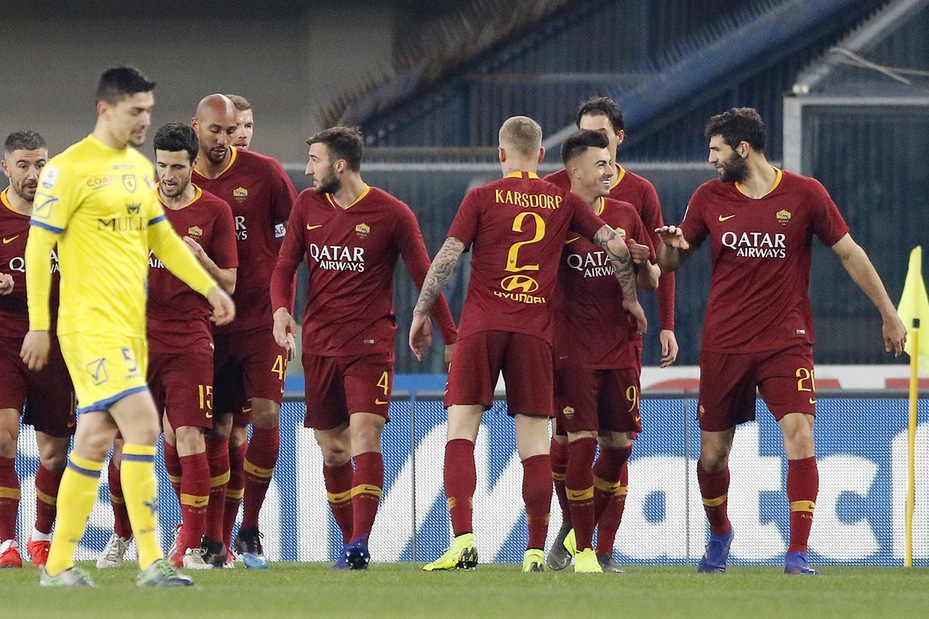 Serie A Chievo-Roma 0-3, il tabellino