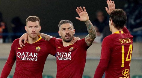 Serie A, Chievo-Roma 0-3: El Shaarawy, Dzeko e Kolarov show