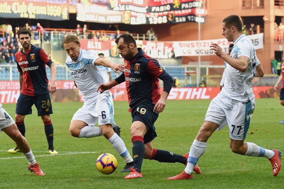 Serie A Genoa-Lazio 2-1, il tabellino