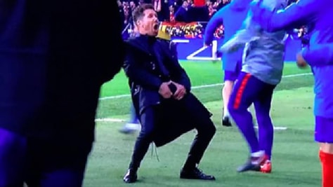 Esulta come Simeone: espulso Moreo del Prato