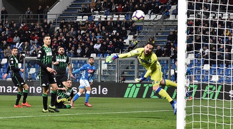 Sassuolo-Napoli 1-1: Insigne acciuffa Berardi