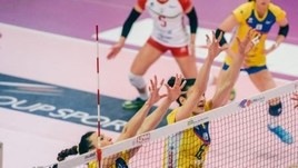 Volley: A2 Femminile, Trento travolge Caserta in Gara 1 di Semifinale