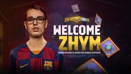 Il Barcellona ingaggia Zhym per Hearthstone
