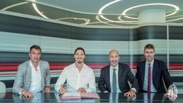 Ibrahimovic, ufficiale il rinnovo col Milan