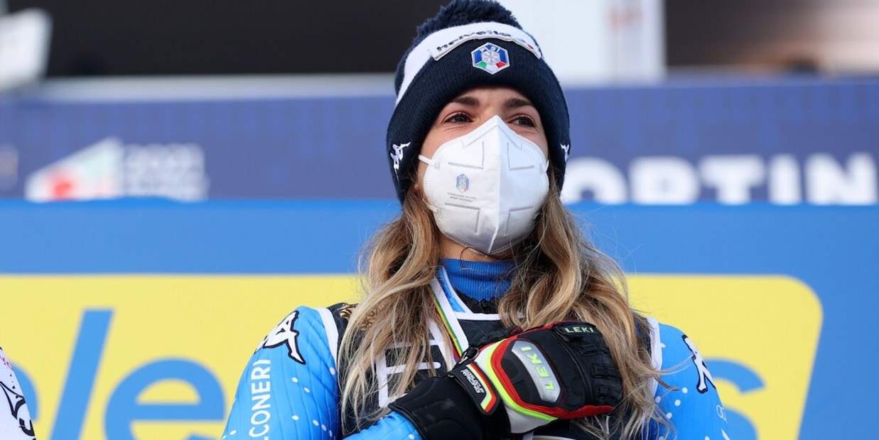 Mondiali Cortina, oro Italia: Bassino trionfa nel parallelo