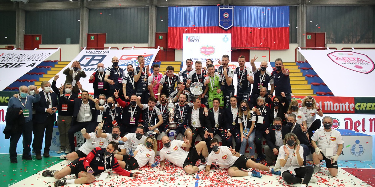 Bergamo conquista la Coppa Italia di A2 Bergamo conquista la Coppa Italia di A2