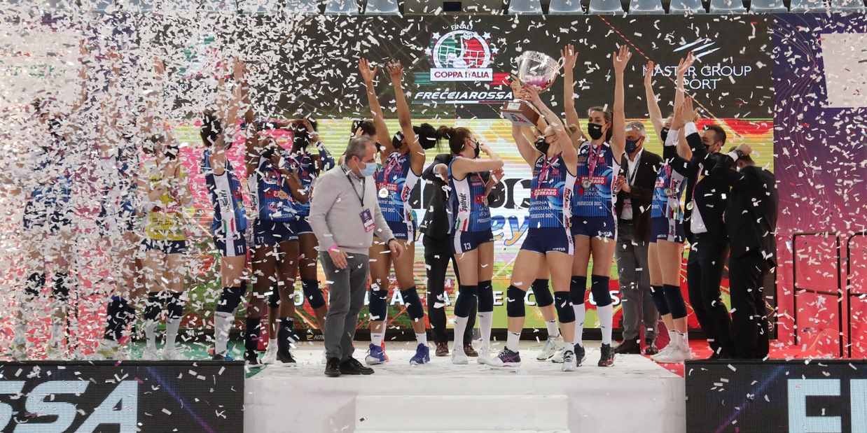 Conegliano schiacciasassi: la Coppa Italia è sua ! Conegliano schiacciasassi: la Coppa Italia è sua !