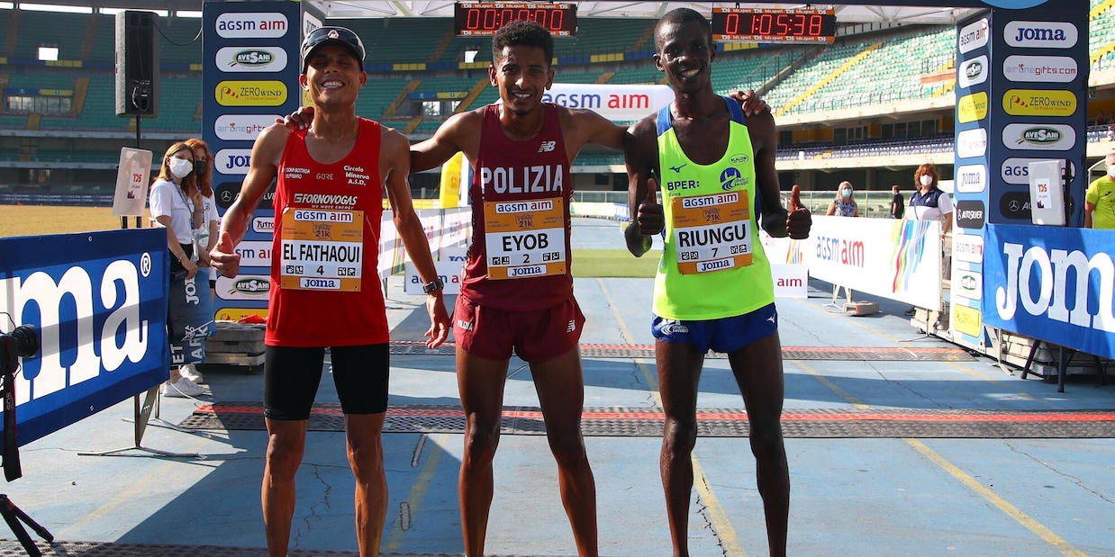 Giulietta&Romeo Half Marathon, trionfo di Eyob Faniel e Angela Tanui. Con Epis, gara dal profumo olimpico