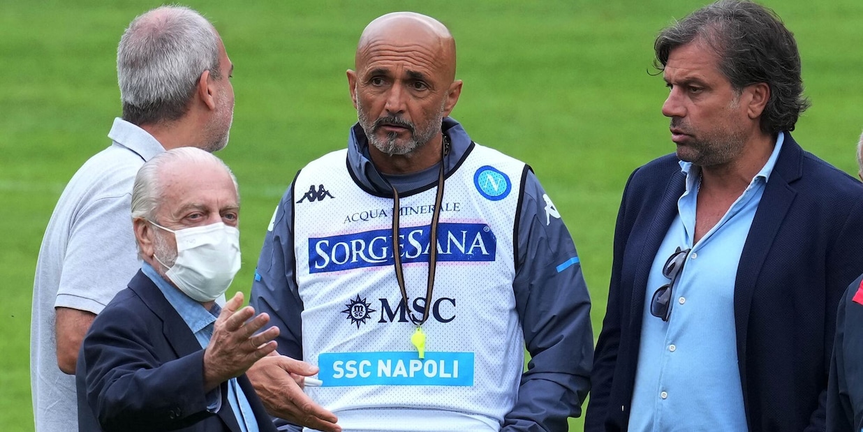 Napoli, summit Giuntoli-De Laurentiis: avanti tutta col mercato
