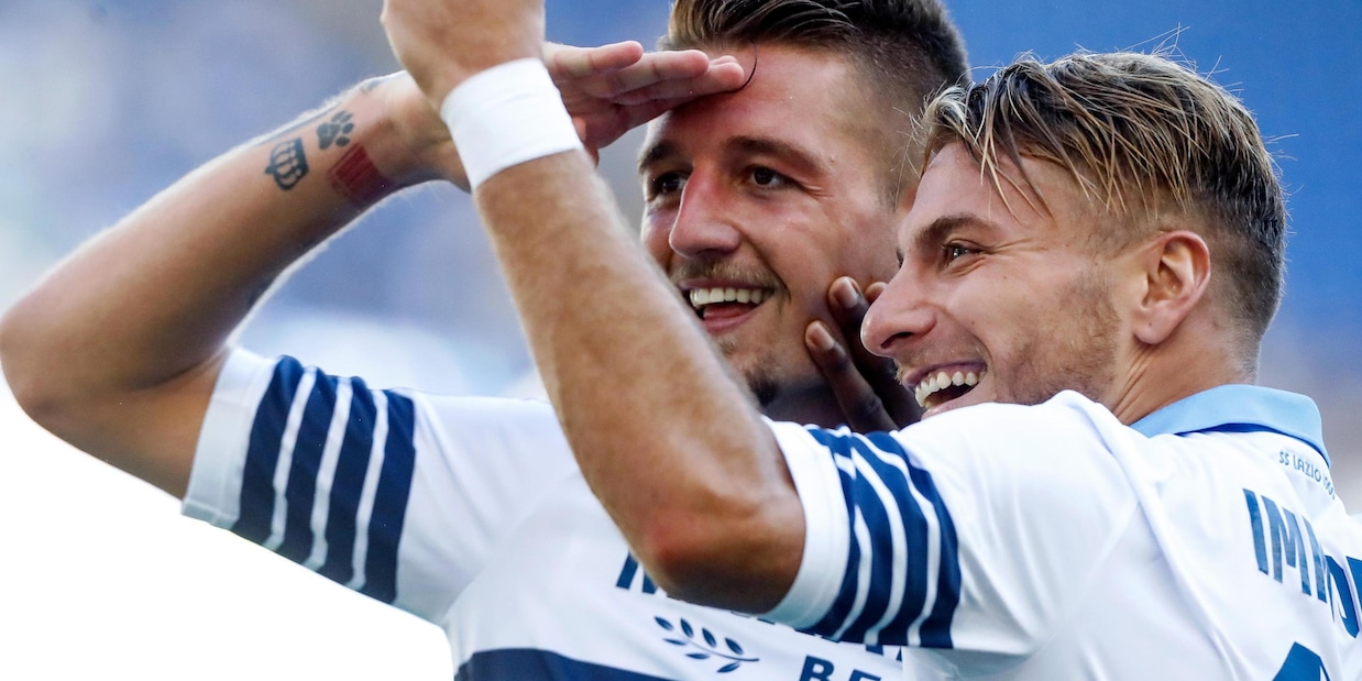 Lazio, Milinkovic: “Immobile il top, Vlahovic può eguagliarlo”