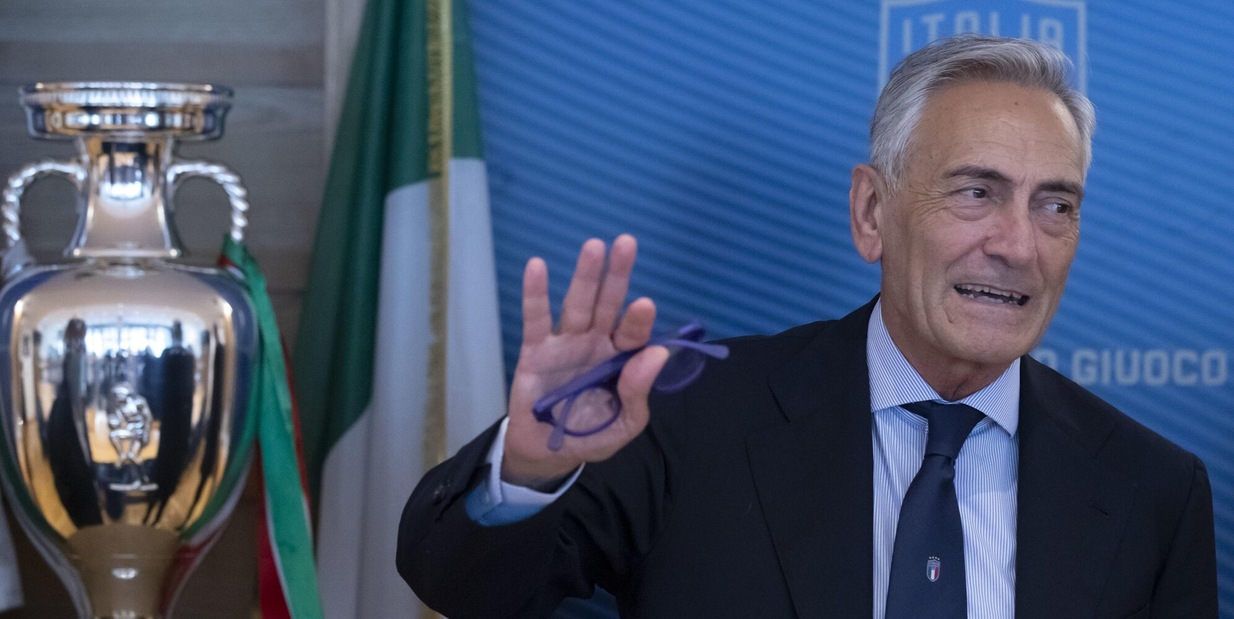 Gravina: "Addio Ronaldo? In Italia ci sono tanti giovani bravi"