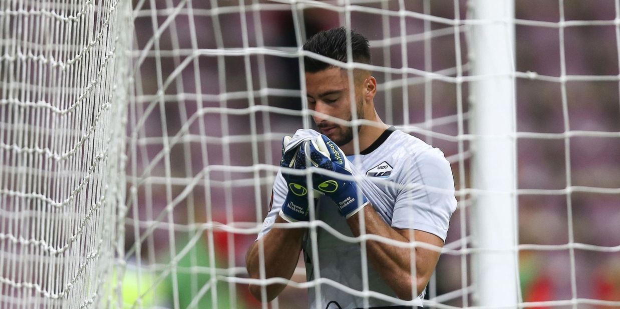 Galatasaray-Lazio 1-0: una papera di Strakosha condanna Sarri