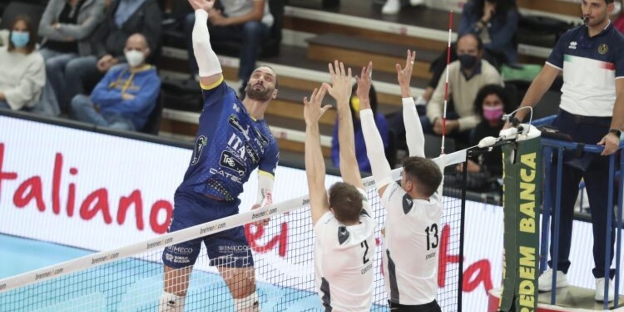 Trento supera in tre set Verona Trento supera in tre set Verona
