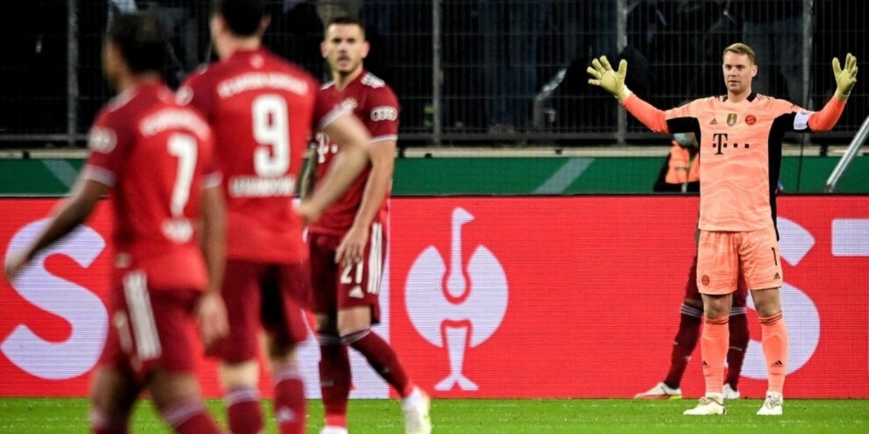 Bayern, disastro in Coppa di Germania: il Mönchengladbach vince 5-0