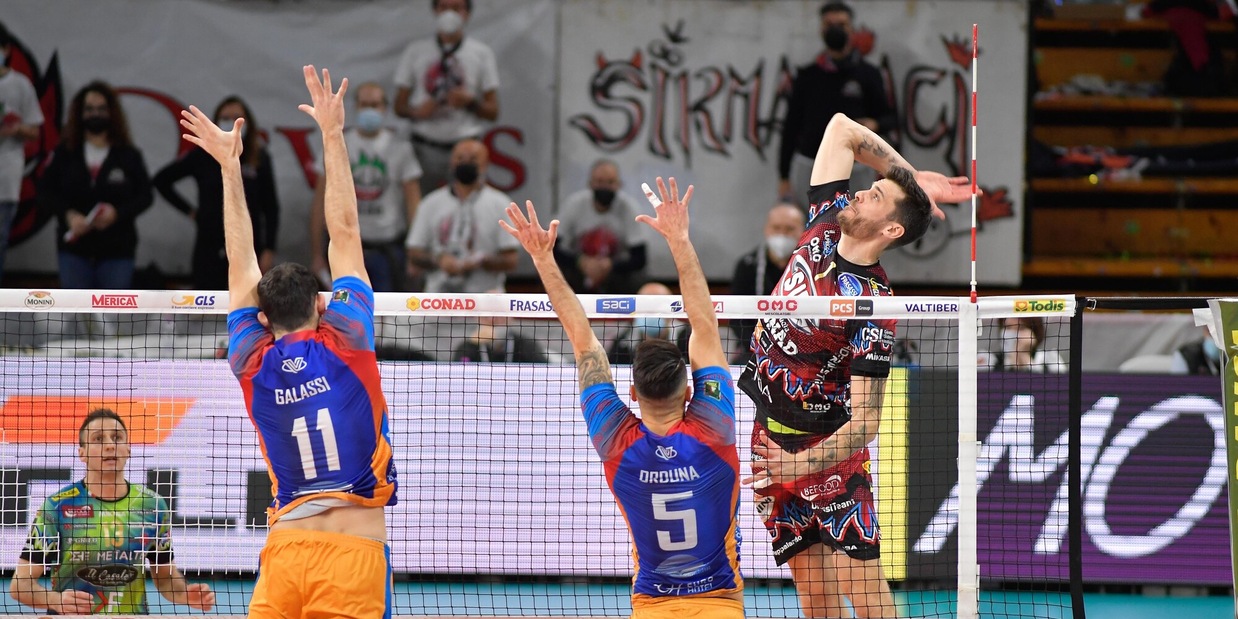Perugia al comando, vincono Modena e Cisterna Perugia al comando, vincono Modena e Cisterna