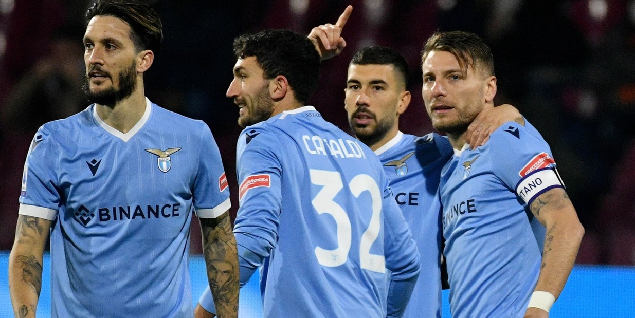 Salernitana-Lazio 0-3: Immobile scatenato, è capocannoniere