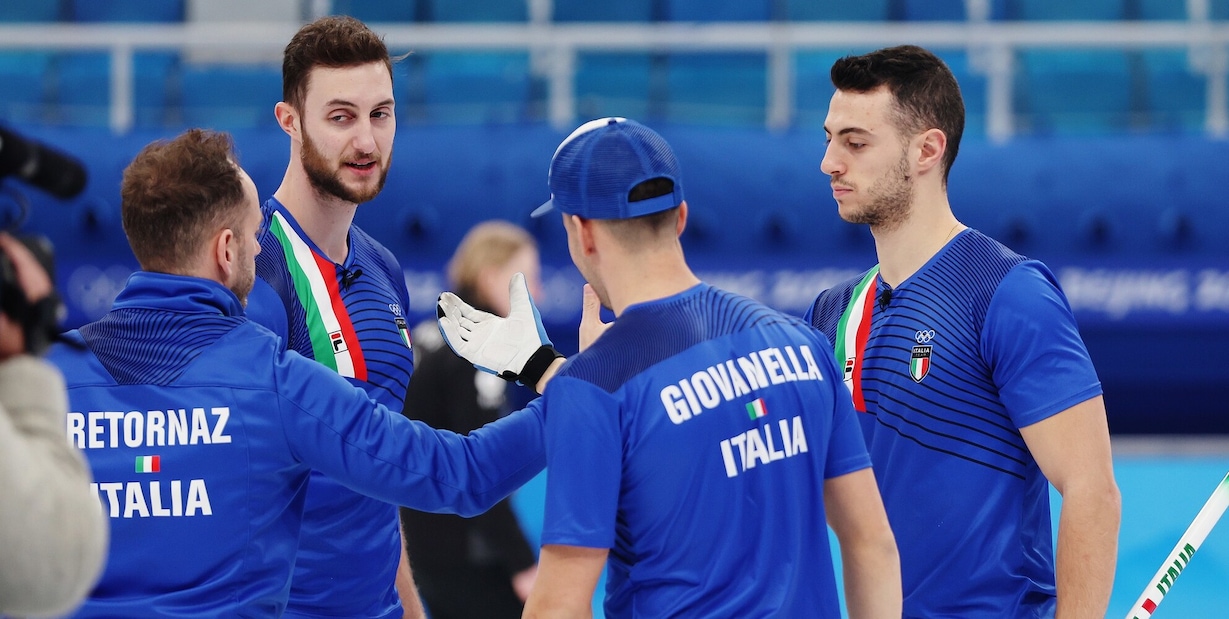 Pechino 2022, curling maschile: l'Italia dice addio alle semifinali