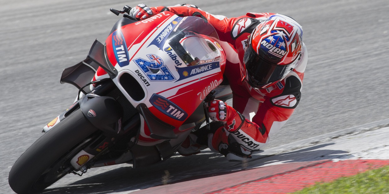 MotoGp Ducati, Stoner: «Test positivo» MotoGp Ducati, Stoner: «Test positivo»