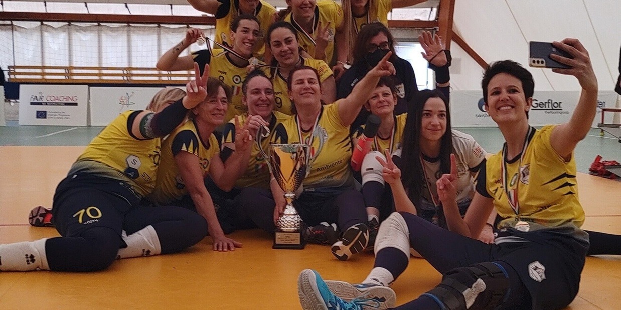 Pisa è Campione d'Europa di sitting volley