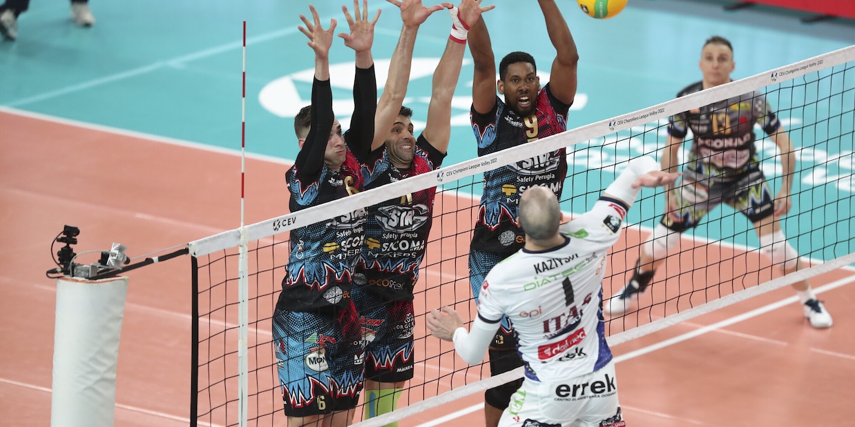 Champions League: Trento in finale, Perugia deve arrendersi