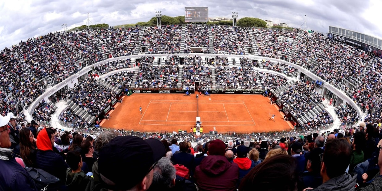 Internazionali di Roma, sette italiani nel tabellone. Medvedev out