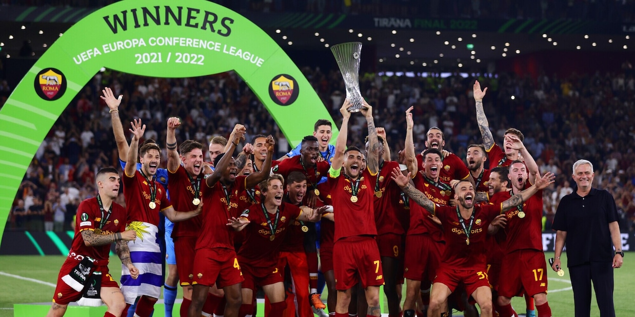 Trionfo Roma, Zaniolo regala la Conference League a Mourinho!