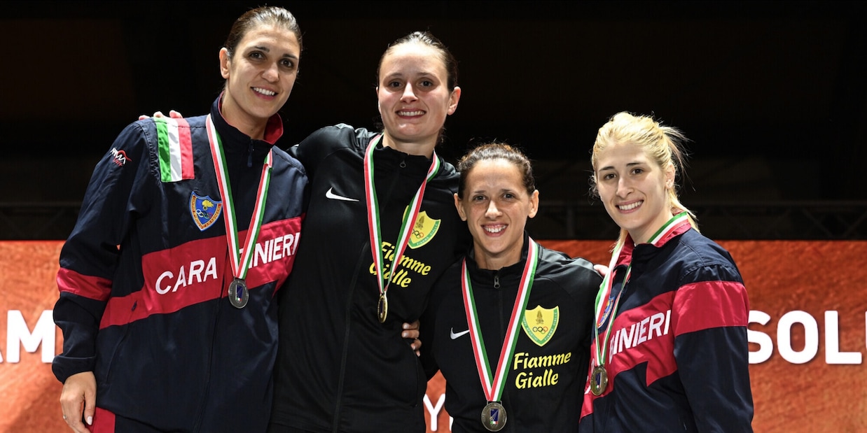 Courmayeur, a Damiano Rosatelli e Camilla Mancini i titoli italiani di fioretto