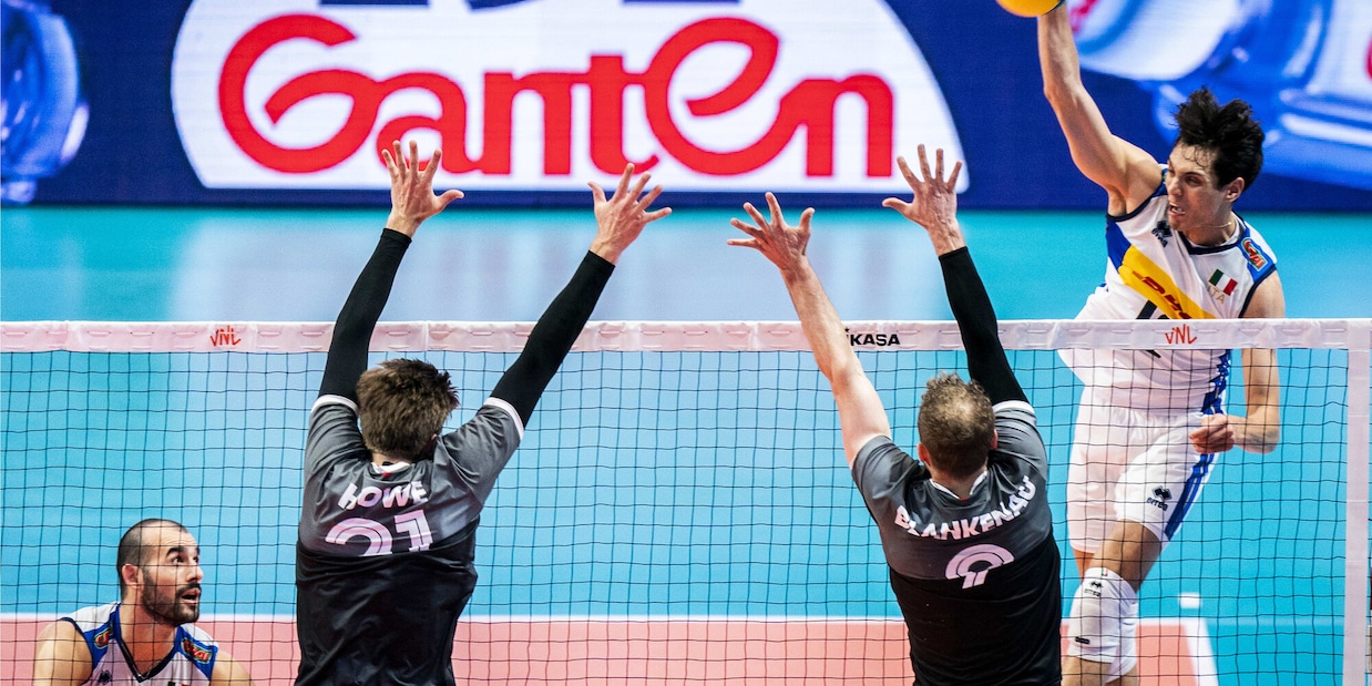 VNL: l'Italia batte anche il Canada