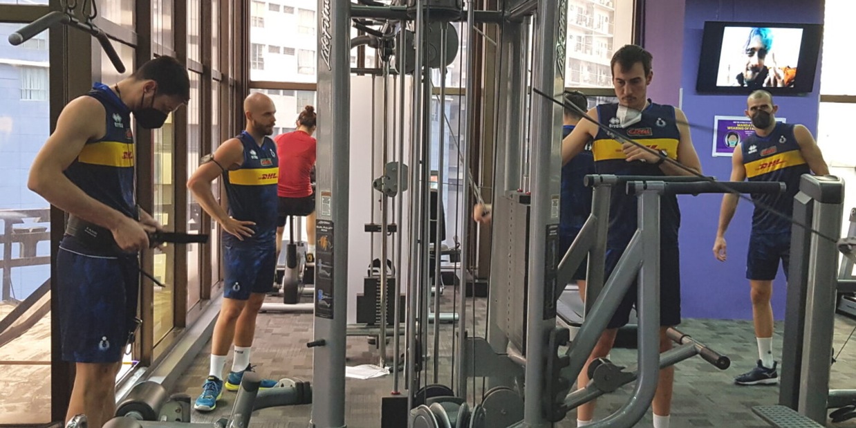 VNL: gli azzurri al lavoro nelle Filippine