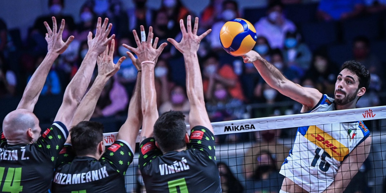 VNL: Italia senza problemi contro la Slovenia
