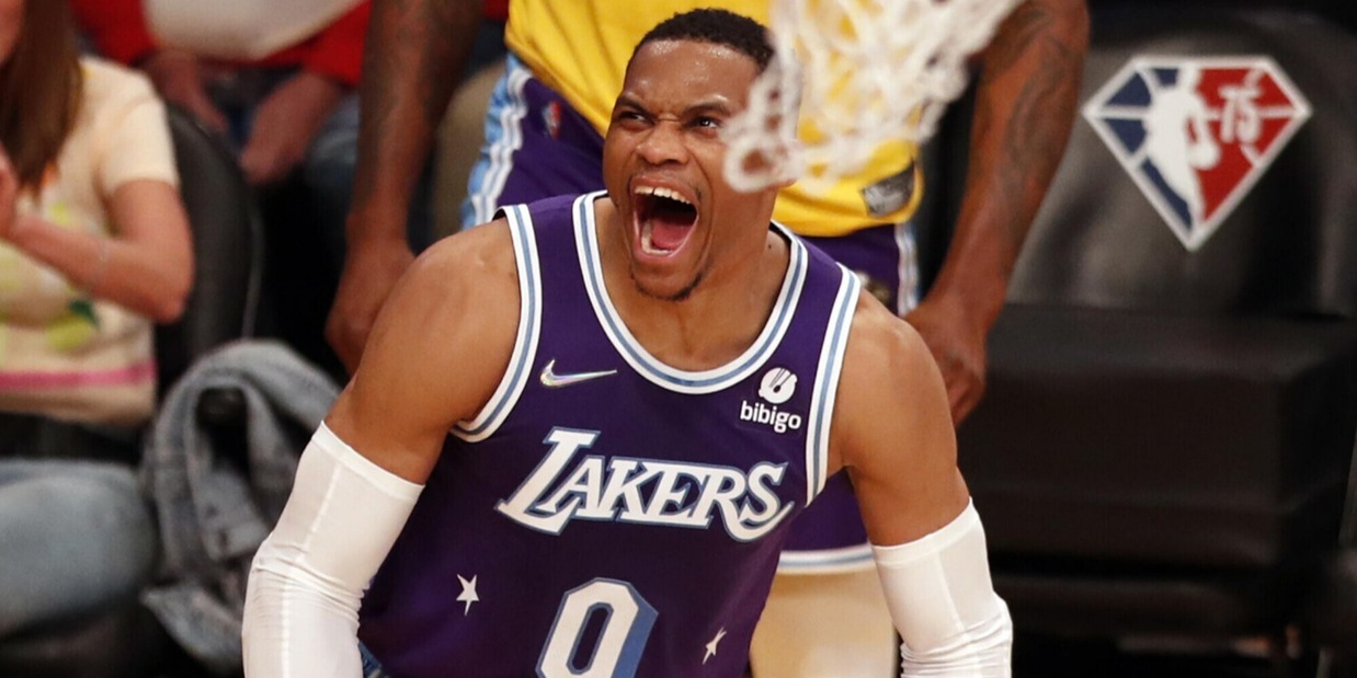 Nba, Westbrook esercita l'opzione: resta ai Lakers