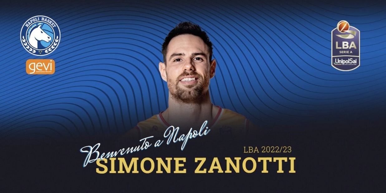 Zanotti alla Gevi Napoli: è ufficiale