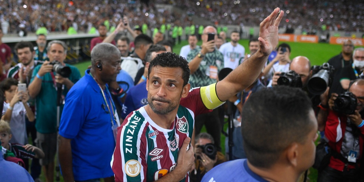 Fred dà l'addio al calcio al Maracaná davanti a 63 mila tifosi