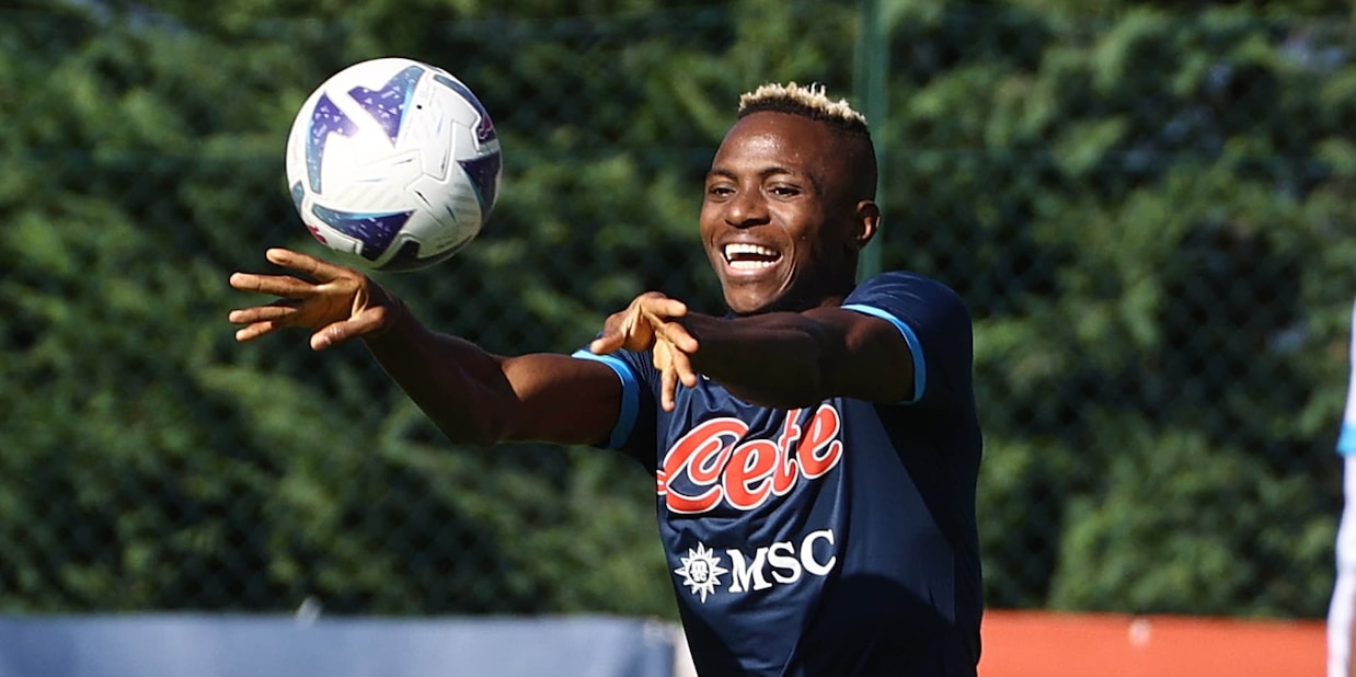 Napoli, è tornato il re Osimhen