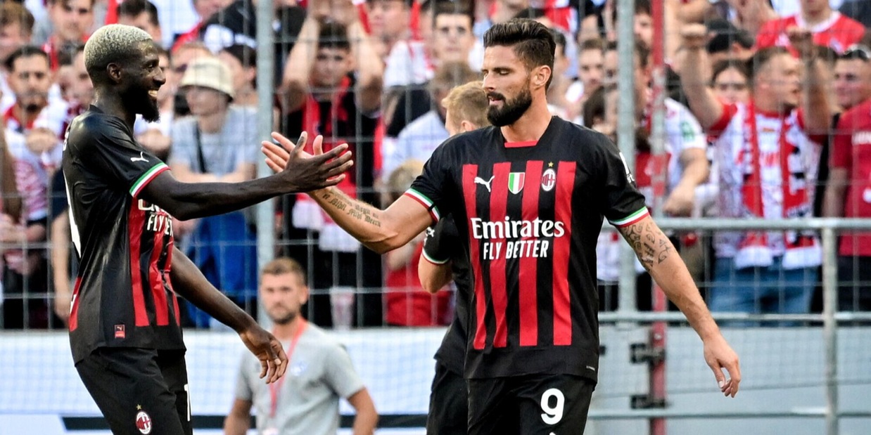 Colonia-Milan 1-2: Pioli vince con la doppietta di Giroud