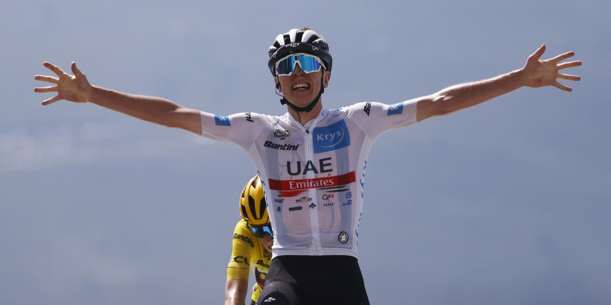 Tour, 17ª tappa: Pogacar vince in volata davanti a Vingegaard