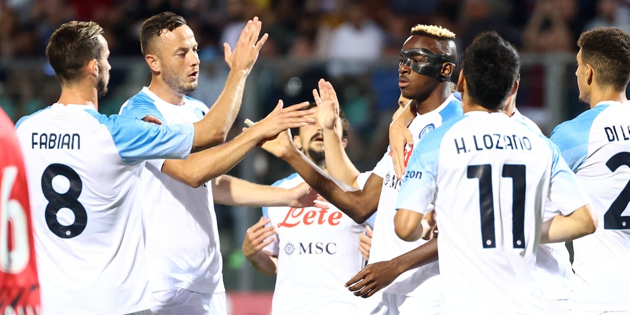 Napoli, non basta Osimhen: 1-1 con il Maiorca. VIDEO Highlights