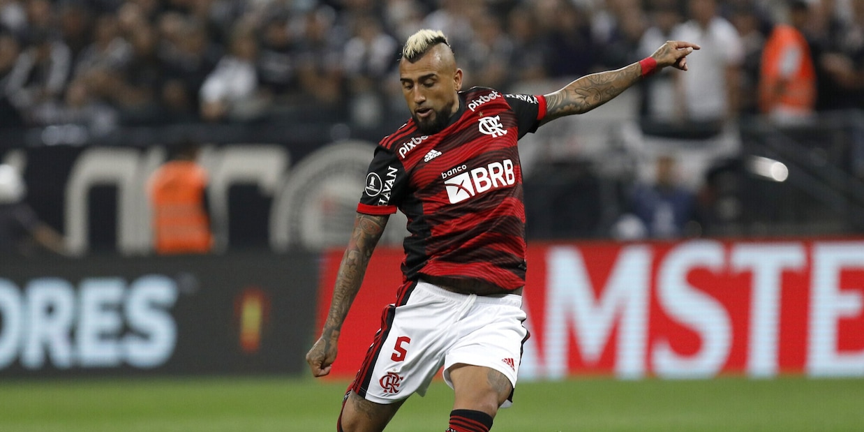 Vidal, esordio ok con il Flamengo in Libertadores: Corinthians ko 2-0