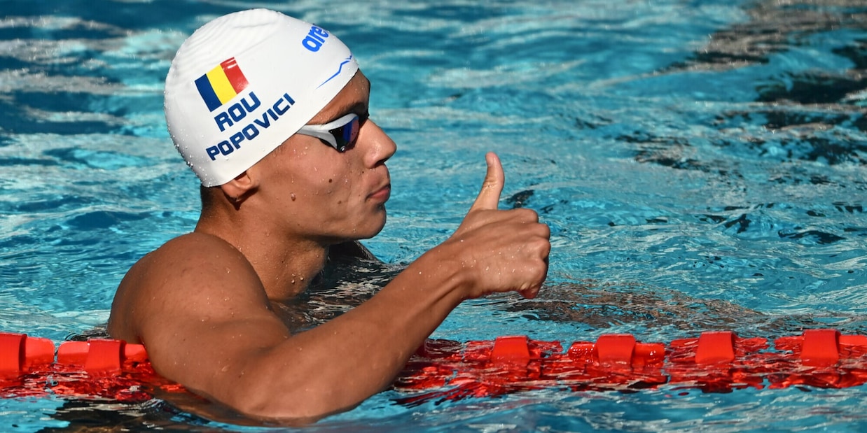 Popovici pianta la bandiera sui 100