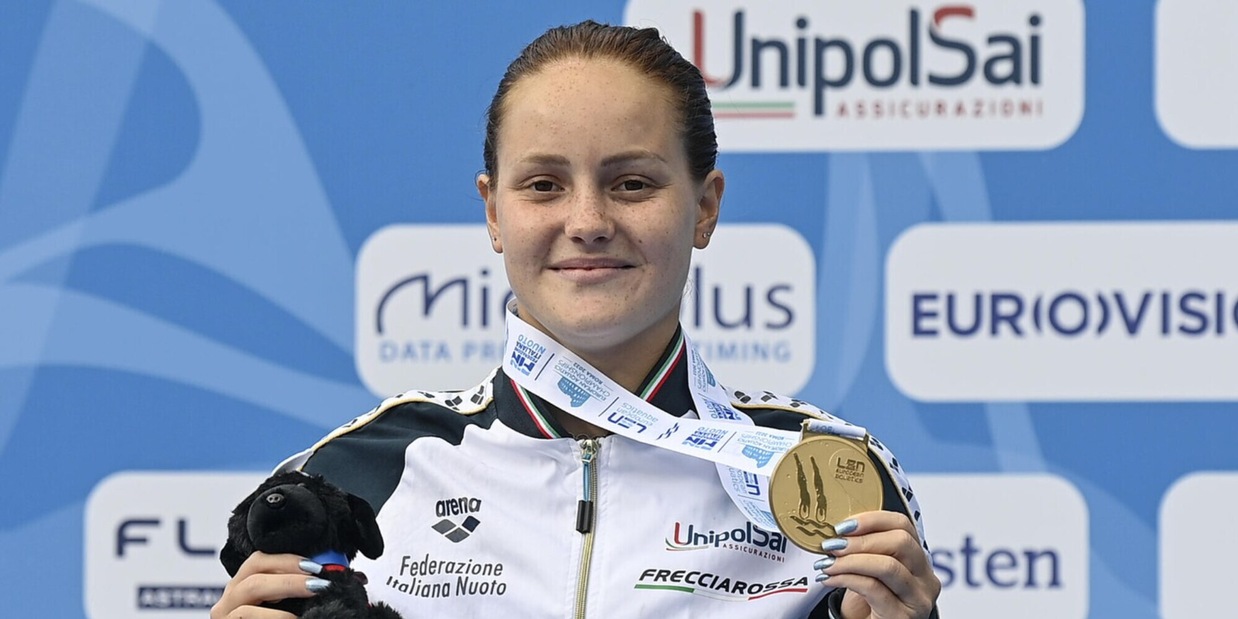 Pellacani, un oro con vista Cagnotto