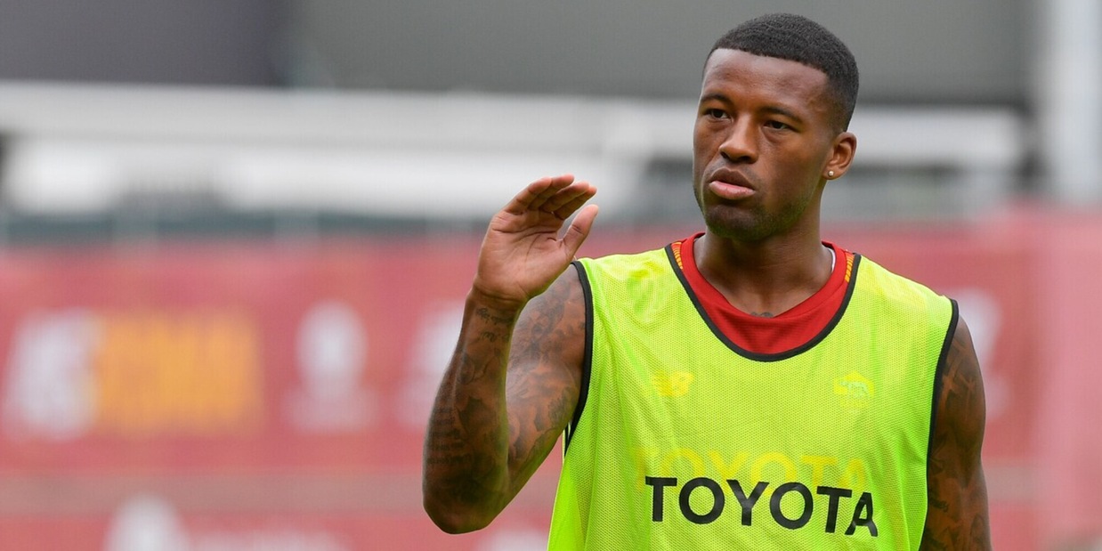 Roma, Wijnaldum shock: frattura della tibia destra. Rischia un lungo stop