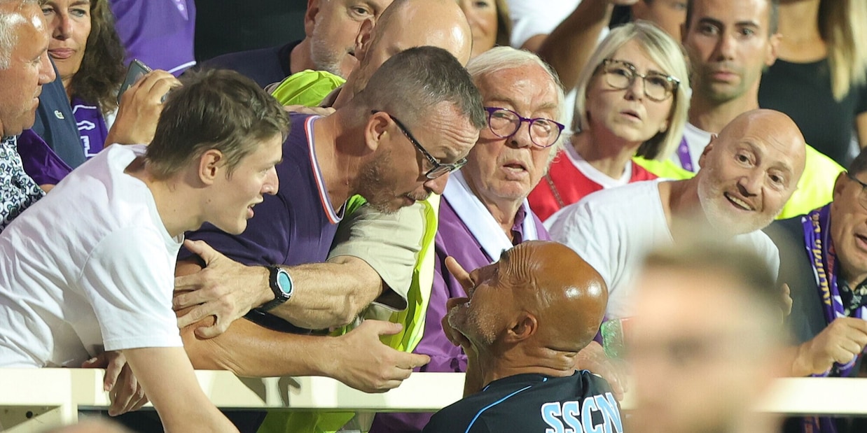Lite Spalletti-tifosi, identificati due sostenitori della Fiorentina