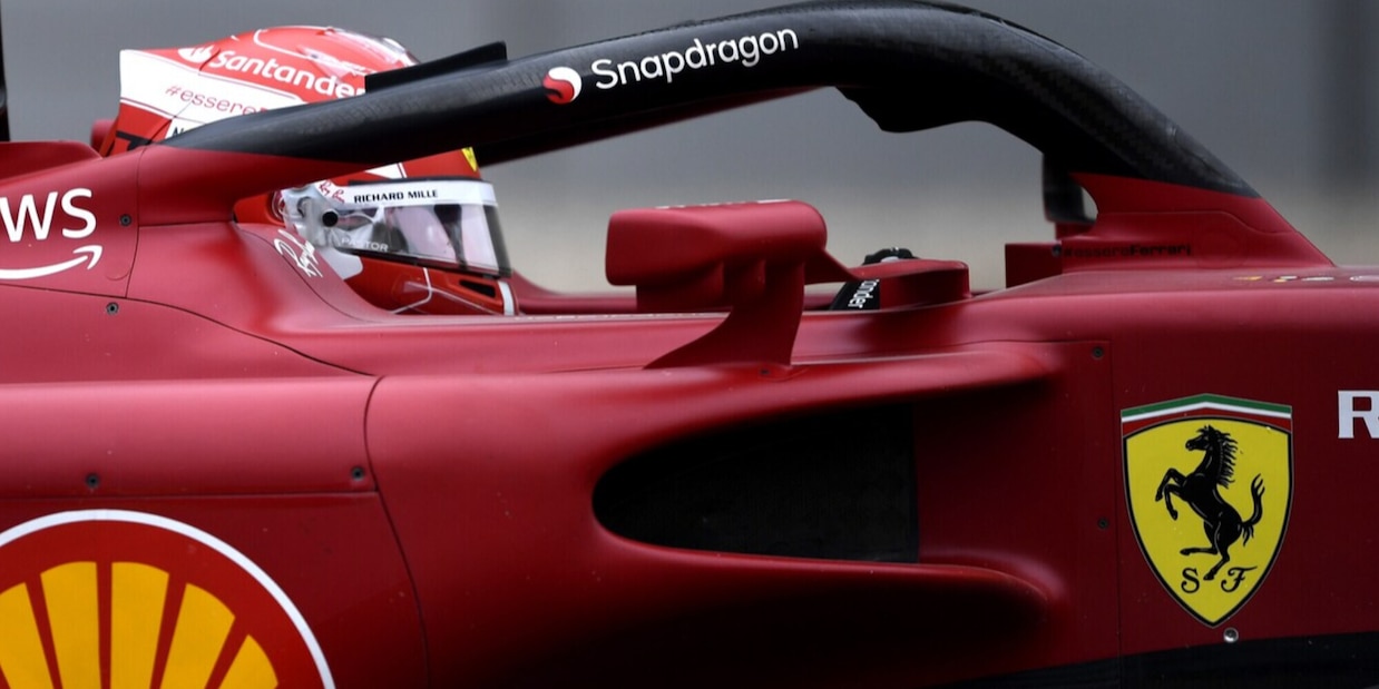 Ferrari, la F1-75 si tinge di giallo per suoi 75 anni a Monza