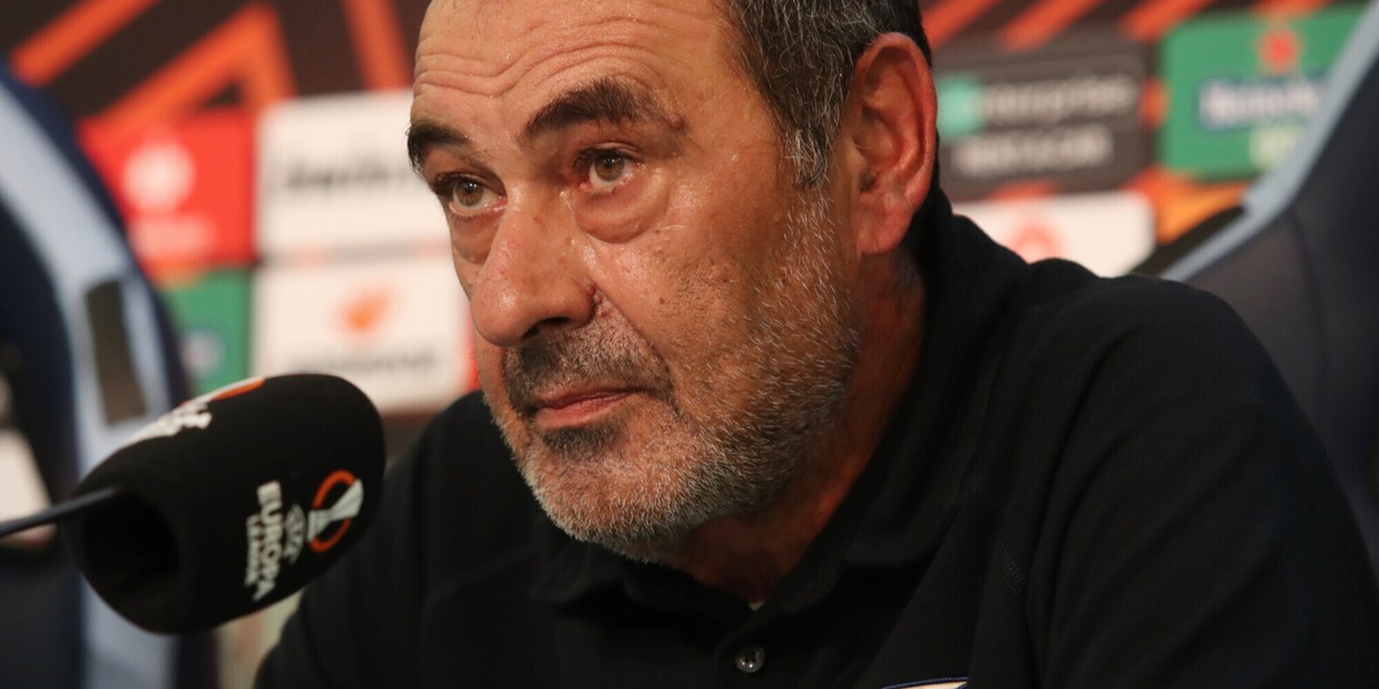 Lazio, Sarri: "Polemiche con gli arbitri? Il mio avvocato avrà tanto da fare"