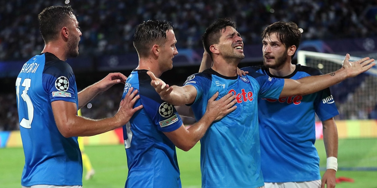 Napoli-Liverpool 4-1: Spalletti, lezione di calcio a Klopp