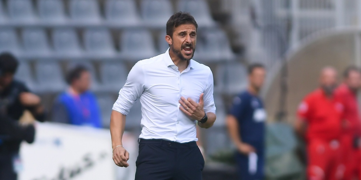 Sassuolo, Dionisi: "L'espulsione ci ha condizionato. Laurienté? L'unico che salta l'uomo"