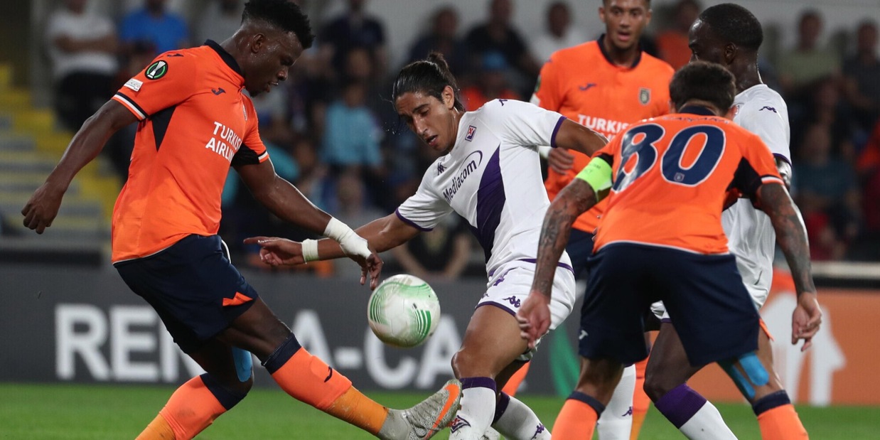 Basaksehir-Fiorentina 3-0: tabellino, statistiche e marcatori