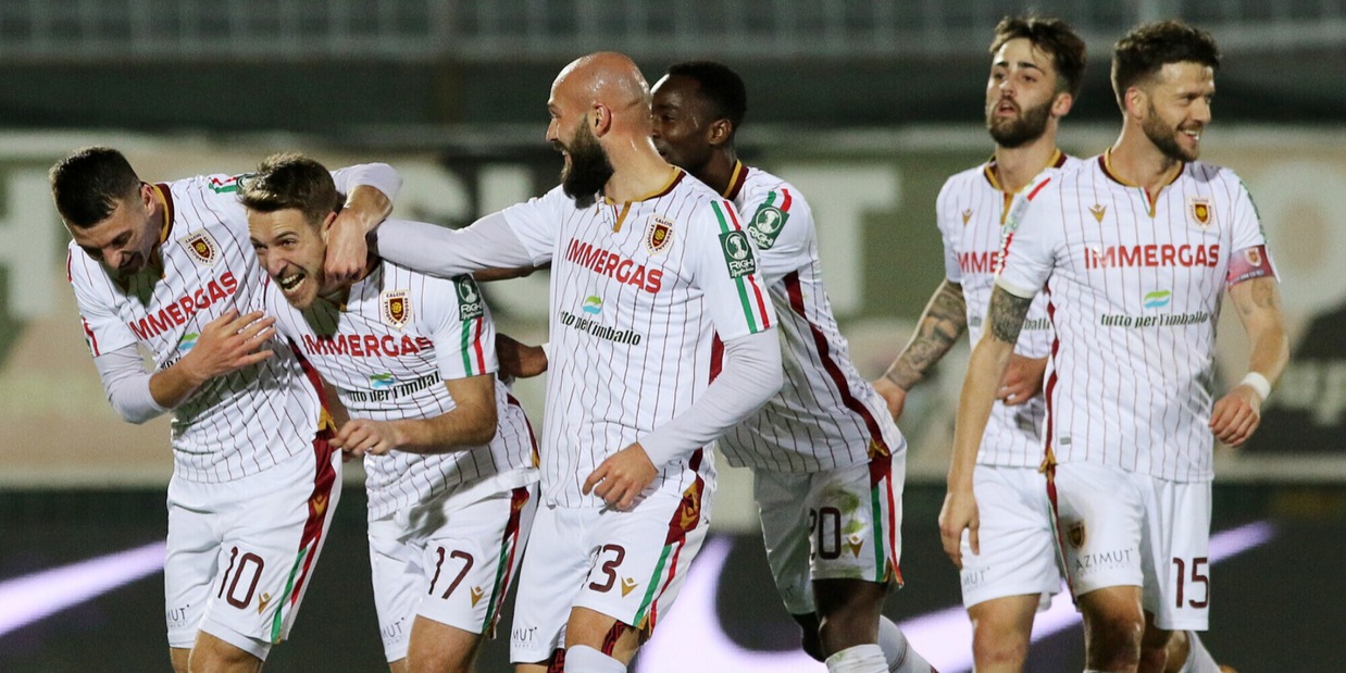 Serie C, Alessandria a picco: la Reggiana vince con Nardi e Pellegrini