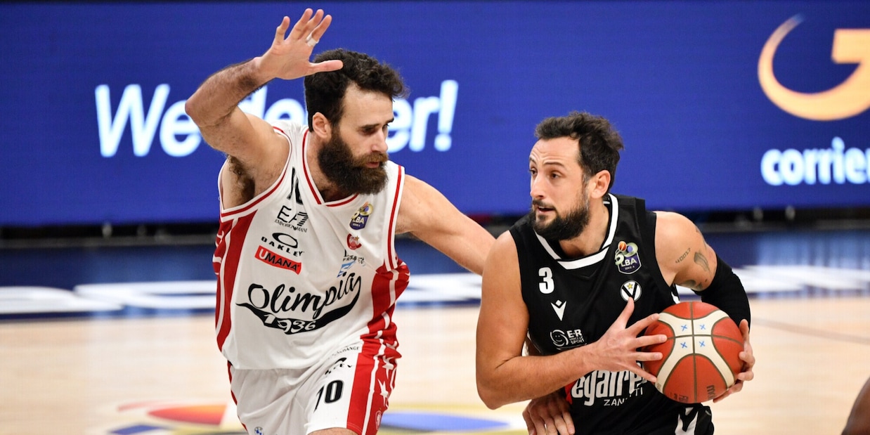 Diretta Tortona-Sassari ore 18 e Milano-Virtus Bologna ore 20.45: dove vederle in tv e streaming